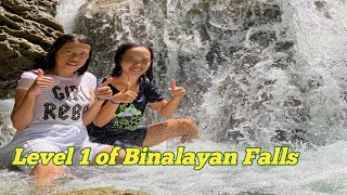 Level One of Binalayan Water Falls [upl. by Crescantia]