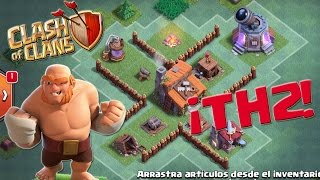 Clash Of Clans Taller de Constructor 2  Th2 Diseño de Aldea La mejor defensa de Coc Keibron [upl. by Nnhoj]