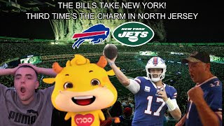 THE BILLS FINALLY WIN AGAINST THE JETS IN NORTH JERSEY VLOG FROM OCT 14 [upl. by Ynabe396]