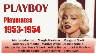 Playboy playmates 19531954  Marilyn Monroe Marilyn Waltz photo info [upl. by Waldo862]