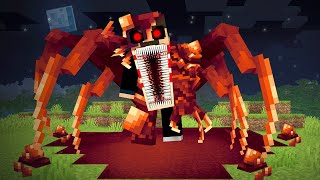 Gaining Infected Powers in Minecraft [upl. by Sapphera]