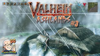 VALHEIM 3  Fertige erste Homebase  Schutzwall amp Graben [upl. by Odnaloy]