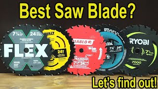 Best Circular Saw Blade FLEX Diablo Milwaukee Makita Bosch Ryobi Irwin Spyder SKIL Norske [upl. by Hepsiba829]