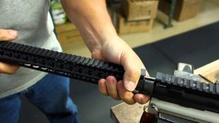 BCM KeyMod UltraLightweight Rail System Removed from BCM Tactical AR Carbine [upl. by Eloci]