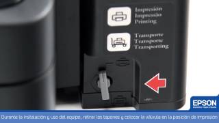 Impresora Multifuncional Epson con Tanque de Tinta L350 [upl. by Sardella]