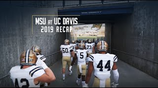 Montana State Football vs UC Davis Recap [upl. by Todhunter]