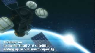 EUTELSAT 21B  Eutelsats latest satellite Launch 091112 [upl. by Eatnahc357]