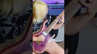 Fun Tapping Lick  Kiesel Aries Guitar [upl. by Chery]