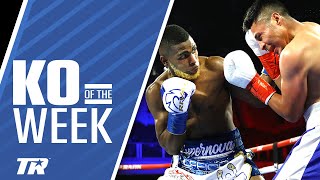 Abraham Nova Stops Pedro Navarrete With Brutal Bodyshot  KO OF THE WEEK [upl. by Dippold]