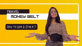 How to Use a Money Belt  Travel Accessories for Women  Style amp Review [upl. by Leamhsi496]