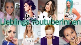 MEINE LIEBLINGS YOUTUBERINNEN ZUR ZEIT ❤ BibisBeautyPalace PiinkSparkles Maren Wolf  Sabinchen [upl. by Dougie535]