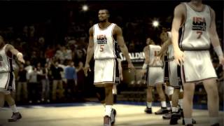 NBA2K13  Dream Team 92 VS USA Team 2012 pregame Puff Daddy  Victory [upl. by Kirch]