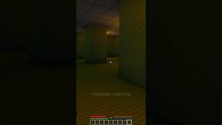 😨BACKROOMS in MINECRAFT part 2 minecraft backrooms [upl. by Lust706]