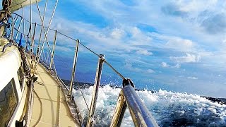 How to Sail  Reef Your Mainsail to Balance Your Sailboat [upl. by Forrer789]