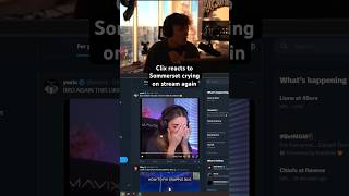 Clix reacts to Sommerset crying on stream 😱 clix sommerset [upl. by Yardna21]