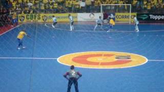 Jogo Futsal Brasil x Argentina  Cabreúva nadando [upl. by Ahola512]