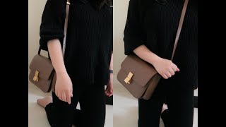 Celine Classic Box Bag Review [upl. by Colver984]