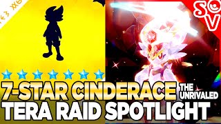 Cinderace The Unrivaled Dec 29th  Tera Raid Spotlight OVER  Pokemon Scarlet and Violet [upl. by Yssirc]