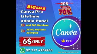 Canva Pro Admin Panel Owner Account For Lifetime shorts canva [upl. by Damal]