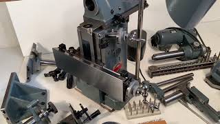 Aciera F1 High Precision Milling Machine with Accessories video 2 [upl. by Huppert]