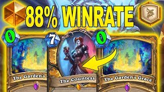 88 Winrate Literally The Best Paladin Deck To Safe Craft At Showdown in the Badlands  Hearthstone [upl. by Aynatal400]