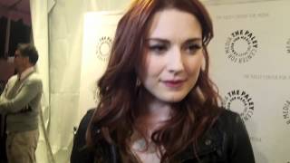 AMERICAN HORROR STORY Alexandra Breckenridge talks about season 1 at PaleyFest [upl. by Trace]