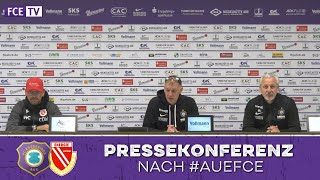 Die Pressekonferenz nach dem Heimspiel gegen Energie Cottbus [upl. by Eednarb]