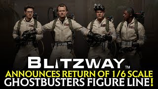 Blitzway announces return of 16 Ghostbusters figure line [upl. by Nohtanoj]