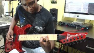 Metalucifer  Heavy metal samurai Guitar AfroCover [upl. by Ezarra]