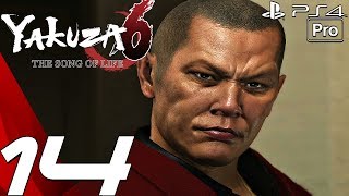 YAKUZA 6  Gameplay Walkthrough Part 14  Harutos Father amp Koshimizu Boss Fight PS4 PRO [upl. by Ysnat]