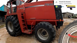 NASZA DNIÓWKA  Felga do kosza  Co z Case IH Mammut 7800 [upl. by Barbarese]