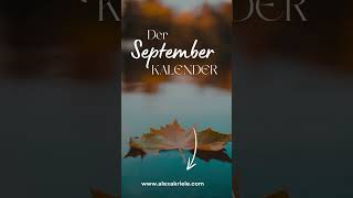 Der September Kalender [upl. by Erb]