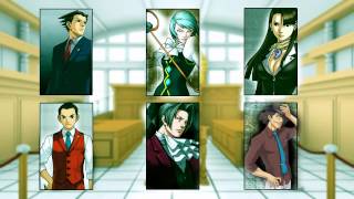 Phoenix Wright All 6 DS Examination Allegro Themes [upl. by Aicilat]