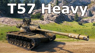 World of Tanks T57 Heavy Tank  Fadins Medal [upl. by Drahser945]