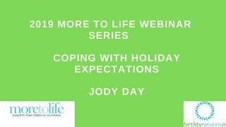 Coping with Holiday Expectations by Jody Day [upl. by Isabella225]