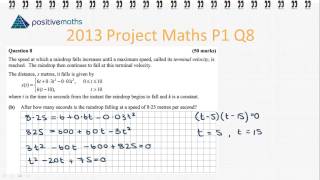 Leaving Cert Higher Level Calculus [upl. by Elyrehc795]