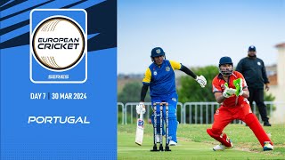 🔴 ECS Portugal 2024  Day 7  T10 Live Cricket  European Cricket [upl. by Ivad]