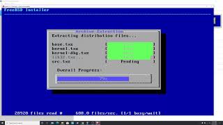 Installing FreeBSD 122 in VirtualBox [upl. by Prasad]