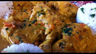 RECETTES  POULET CURRY LAIT DE COCO YUMMY [upl. by Assej]