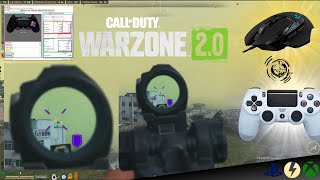 Aim Assist quotAim x2quot Settings REWASD  DS4  WARZONE 20 [upl. by Toblat966]