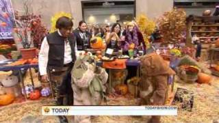 Ewoks Take Over Today Show Halloween [upl. by Tloc]