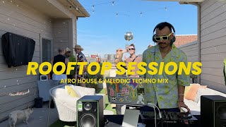 Rooftop Sessions Live Set  Afro House amp Melodic Techno Beats  House of Manchic [upl. by Tuckie]