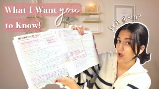 Bible Journaling  What I Wish Someone Told ME [upl. by Gerty]