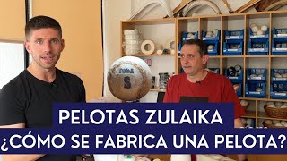 ¿CÓMO SE FABRICA UNA PELOTA DE PROFESIONALES TODOS LOS SECRETOS EN ESTE VÍDEO  PELOTAS ZULAIKA [upl. by Nielson299]