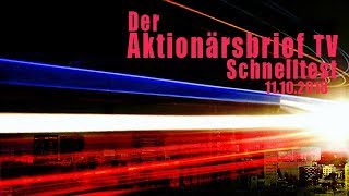 11102018  Schnelltest Der Aktionärsbrief [upl. by Middle]