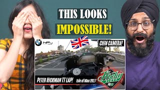 Indians React to Peter Hickman Chin Camera  Isle of Man TT Full Lap [upl. by Omland49]