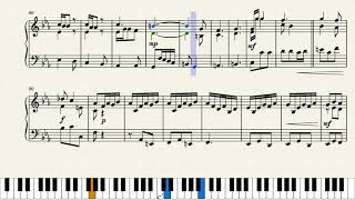 Larghetto and Allegro Piano Accompaniment by GF Handel [upl. by Domonic278]