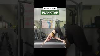 How to do PLANK TAP [upl. by Marih]