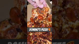 Let’s Review Domino’s Pizza🍕🤤 dominos shorts pizza foodie [upl. by Joelle]