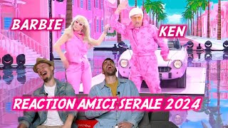 Barbie e Ken ad Amici  Reaction al Serale di Amici 2024 [upl. by Salvador]